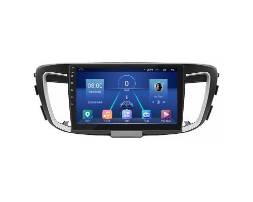 Штатная магнитола Lesko для Honda Accord IX Рестайлинг 2015-2019 экран 10" 4/32Gb 4G Wi-Fi GPS Top