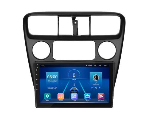 Штатная магнитола Lesko для Honda Accord VI 1997-2002 экран 9" 6/128Gb 4G Wi-Fi GPS Top