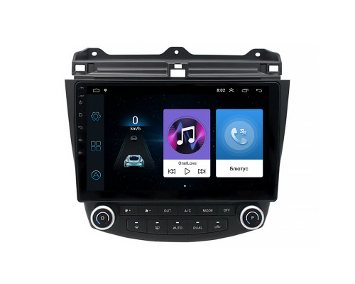 Штатная магнитола Lesko для Honda Accord VII 2002-2006 экран 10" 1/16Gb Wi-Fi GPS Base