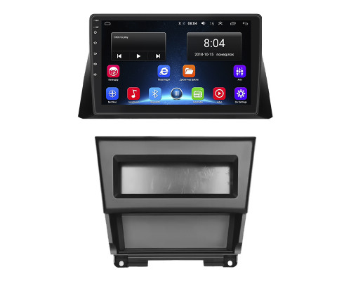 Штатная магнитола Lesko для Honda Accord VIII Рестайлинг 2011-2015 экран 10" 2/32Gb Wi-Fi GPS Base