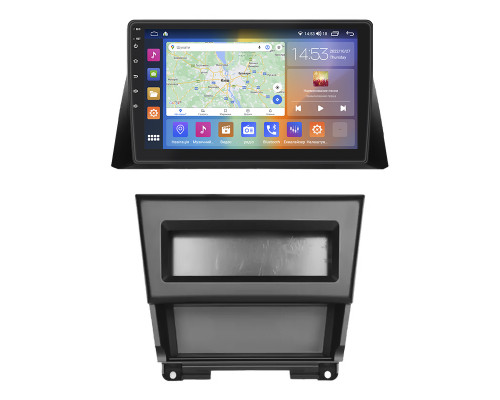 Штатная магнитола Lesko для Honda Accord VIII Рестайлинг 2011-2015 экран 10" 4/64Gb CarPlay 4G Wi-Fi GPS Prime