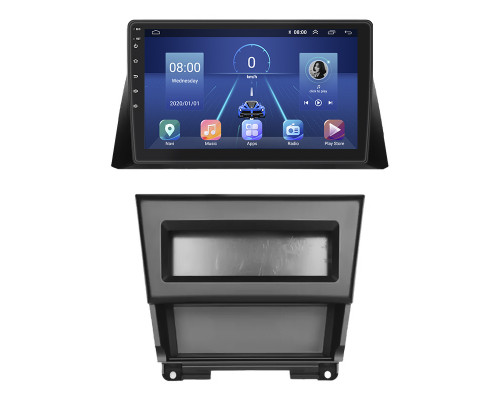 Штатная магнитола Lesko для Honda Accord VIII Рестайлинг с 10-дюймовым экраном и GPS