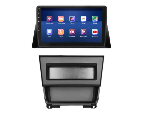 Штатная магнитола Lesko для Honda Accord VIII Рестайлинг 2011-2015 экран 10" 6/128Gb 4G Wi-Fi GPS Top