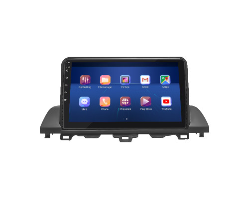 Штатная магнитола Lesko для Honda Accord X с экраном 9", 4/64Gb, 4G, Wi-Fi, GPS