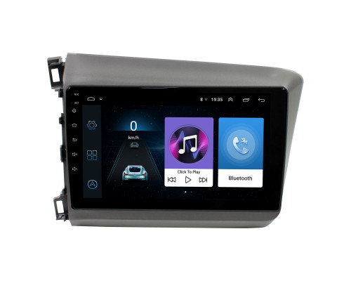 Штатная магнитола Lesko для Honda Civic IX 2011-2015 экран 9" 1/16Gb Wi-Fi GPS Base