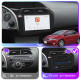 Штатная магнитола Lesko для Honda Civic Type R VIII 2006-2008 экран 9" 4/64 QLED CarPlay 4G Wi-Fi GPS 360 Prime