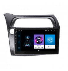 Штатная магнитола Lesko для Honda Civic Type R VIII Рестайлинг 2008-2011 экран 9" 1/16Gb Wi-Fi GPS Base