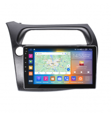 Штатная магнитола Lesko для Honda Civic Type R VIII 2008-2011 с экраном 9", CarPlay, 4G, Wi-Fi, GPS