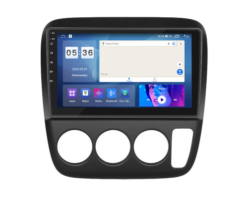 Штатная магнитола Lesko для Honda CR-V I Рестайлинг 1999-2001 экран 9" 2/32Gb CarPlay 4G Wi-Fi GPS Prime