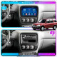 Штатная магнитола Lesko для Honda CR-V I Рестайлинг 1999-2001 экран 9" 4/64Gb 4G Wi-Fi GPS Top