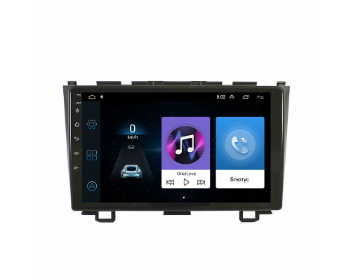 Штатная магнитола Lesko для Honda CR-V III 2006-2009 экран 9" 1/16Gb Wi-Fi GPS Base
