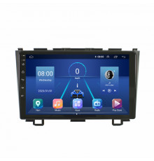 Штатная магнитола Lesko для Honda CR-V III 2006-2009 экран 9" 2/32Gb 4G Wi-Fi GPS Top
