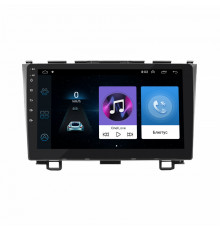 Штатная магнитола Lesko для Honda CR-V III Рестайлинг 2009-2012 экран 9" 1/16Gb Wi-Fi GPS Base