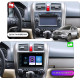 Штатная магнитола Lesko для Honda CR-V III Рестайлинг 2009-2012 экран 9" 1/16Gb Wi-Fi GPS Base