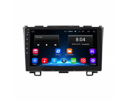 Штатная магнитола Lesko для Honda CR-V III Рестайлинг 2009-2012 экран 9" 2/32Gb Wi-Fi GPS Base