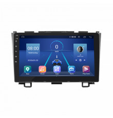 Штатная магнитола Lesko для Honda CR-V III Рестайлинг 2009-2012 экран 9" 2/32Gb 4G Wi-Fi GPS Top