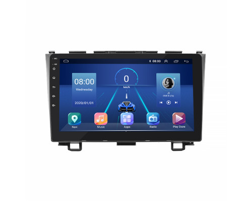 Штатная магнитола Lesko для Honda CR-V III Рестайлинг 2009-2012 экран 9" 2/32Gb 4G Wi-Fi GPS Top