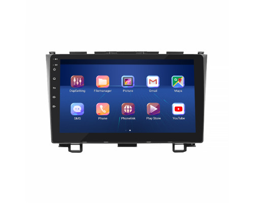 Штатная магнитола Lesko для Honda CR-V III Рестайлинг 2009-2012 экран 9" 2/32Gb 4G Wi-Fi GPS Top