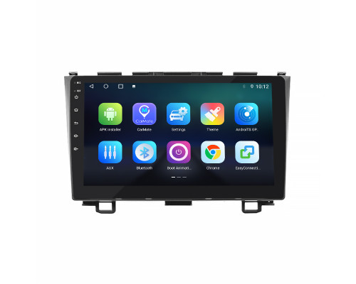 Штатная магнитола Lesko для Honda CR-V III Рестайлинг 2009-2012 экран 9" 4/64Gb 4G Wi-Fi GPS Top