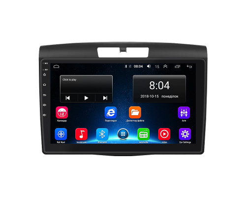 Штатная магнитола Lesko для Honda CR-V IV 2011-2015 экран 9" 2/32Gb Wi-Fi GPS Base