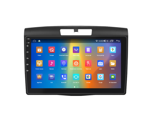 Штатная магнитола Lesko для Honda CR-V IV 2011-2015 экран 9" 2/32Gb CarPlay 4G Wi-Fi GPS Prime