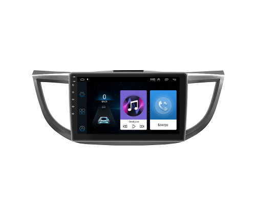 Штатная магнитола Lesko для Honda CR-V IV Рестайлинг 2014-2018 экран 10" 1/16Gb Wi-Fi GPS Base