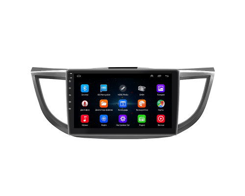 Штатная магнитола Lesko для Honda CR-V IV Рестайлинг 2014-2018 экран 10" 1/16Gb Wi-Fi GPS Base