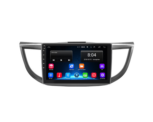 Штатная магнитола Lesko для Honda CR-V IV Рестайлинг 2014-2018 экран 10" 2/32Gb Wi-Fi GPS Base