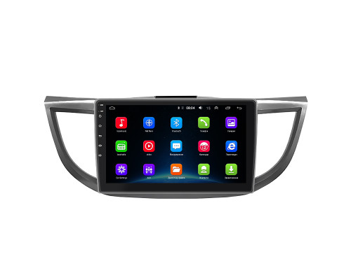 Штатная магнитола Lesko для Honda CR-V IV Рестайлинг 2014-2018 экран 10" 2/32Gb Wi-Fi GPS Base