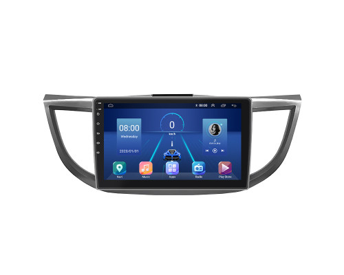 Штатная магнитола Lesko для Honda CR-V IV Рестайлинг 2014-2018 экран 10" 2/32Gb 4G Wi-Fi GPS Top