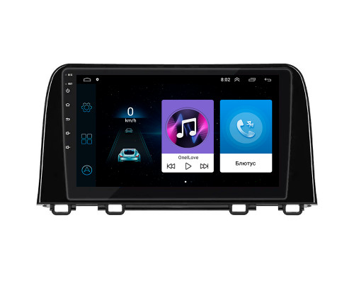 Штатная магнитола Lesko для Honda CR-V V 2016-2020 экран 9" 1/16Gb Wi-Fi GPS Base