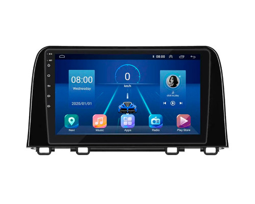 Штатная магнитола Lesko для Honda CR-V V 2016-2020 экран 9" 6/128Gb 4G Wi-Fi GPS Top