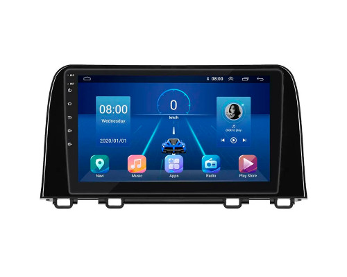 Штатная магнитола Lesko для Honda CR-V V Рестайлинг 2019-н.в. экран 9" 6/128Gb 4G Wi-Fi GPS Top