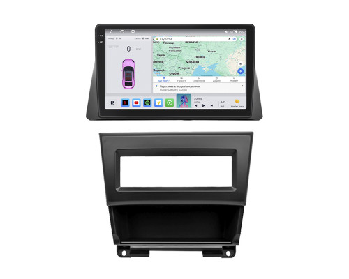 Штатная магнитола Lesko для Honda Crosstour I 2009-2012 экран 10" 4/64 QLED CarPlay 4G Wi-Fi GPS 360 Prime