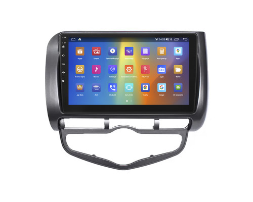 Штатная магнитола Lesko для Honda Fit I Auto AC 2001-2008 экран 9" 2/32Gb CarPlay 4G Wi-Fi GPS Prime