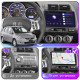 Штатная магнитола Lesko для Honda Fit I Manual AC 2001-2008 экран 9" 4/64Gb CarPlay 4G Wi-Fi GPS Prime