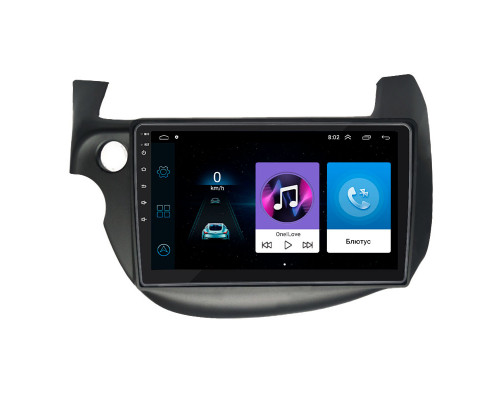 Штатная магнитола Lesko для Honda Fit II 2007-2014 экран 10" 1/16Gb Wi-Fi GPS Base