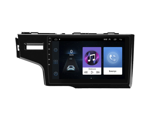 Штатная магнитола Lesko для Honda Fit III 2013-2017 экран 9" 1/16Gb Wi-Fi GPS Base