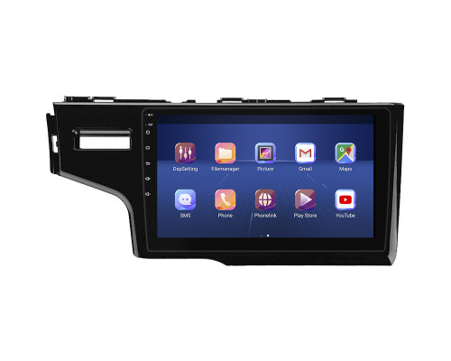 Штатная магнитола Lesko для Honda Fit III 2013-2017 экран 9" 4/64Gb 4G Wi-Fi GPS Top
