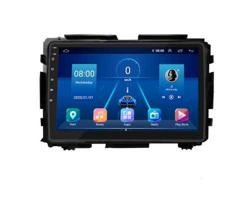 Штатная магнитола Lesko для Honda HR-V II 2013-2018 экран 9" 6/128Gb 4G Wi-Fi GPS Top