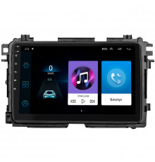 Штатная магнитола Lesko для Honda HR-V II Рестайлинг 2018-н.в. экран 9" 1/16Gb Wi-Fi GPS Base