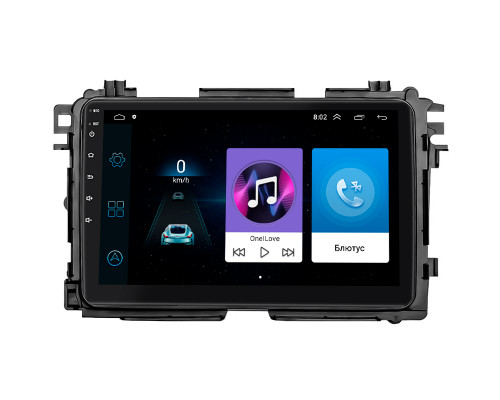 Штатная магнитола Lesko для Honda HR-V II Рестайлинг 2018-н.в. экран 9" 1/16Gb Wi-Fi GPS Base