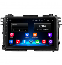 Штатная магнитола Lesko для Honda HR-V II Рестайлинг 2018-н.в. экран 9" 2/32Gb Wi-Fi GPS Base