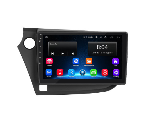 Штатная магнитола Lesko для Honda Insight II 2009-2011 экран 9" 2/32Gb Wi-Fi GPS Base