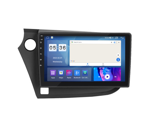 Штатная магнитола Lesko для Honda Insight II 2009-2011 экран 9" 2/32Gb CarPlay 4G Wi-Fi GPS Prime