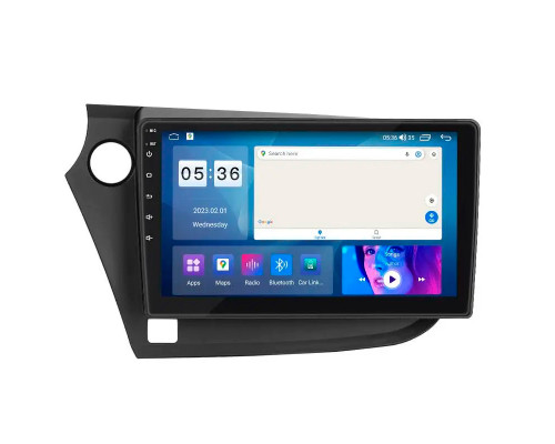 Штатная магнитола Lesko для Honda Insight II Рестайлинг 2011-2014 экран 9" 2/32Gb CarPlay 4G Wi-Fi GPS Prime