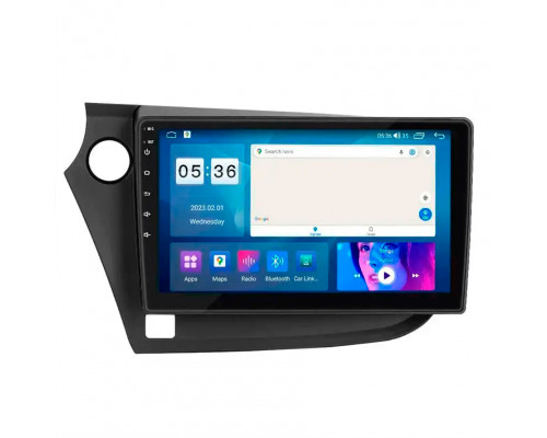 Штатная магнитола Lesko для Honda Insight II Рестайлинг 2011-2014 экран 9" 4/64Gb CarPlay 4G Wi-Fi GPS Prime