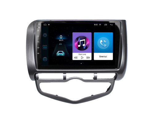 Штатная магнитола Lesko для Honda Jazz I 2001-2005 экран 9" 1/16Gb Wi-Fi GPS Base