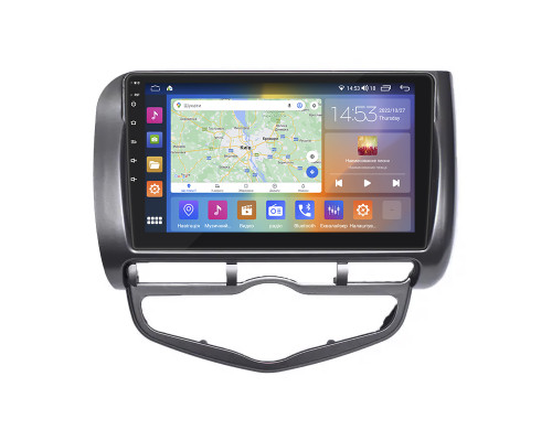 Штатная магнитола Lesko для Honda Jazz I 2001-2005 экран 9" 2/32Gb CarPlay 4G Wi-Fi GPS Prime