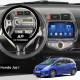 Штатная магнитола Lesko для Honda Jazz I 2001-2005 экран 9" 6/128Gb 4G Wi-Fi GPS Top